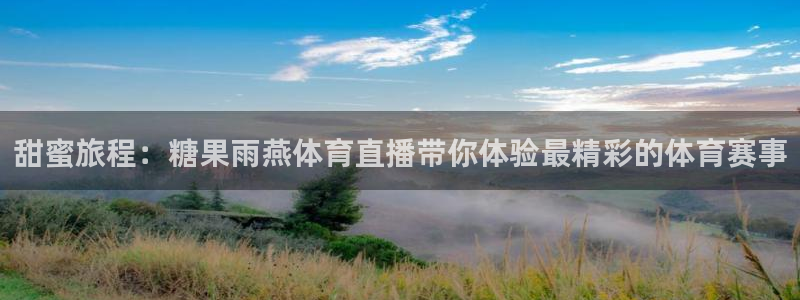 500彩票：甜蜜旅程：糖果雨燕体育直播带你体验最精彩的体育赛事